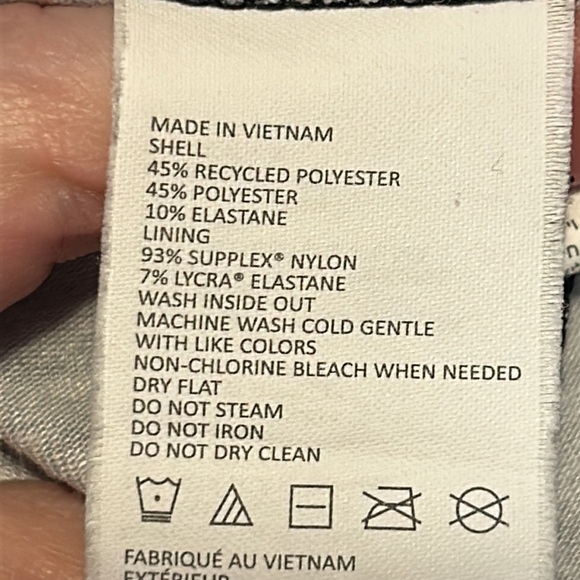 Prana Keely Skort Athletic Activewear Performance Skirt Gray Printed Size XS - Picture 10 of 11